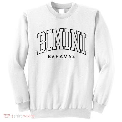 Bimini Bahamas Preppy Retro Throwback Souvenir Sweatshirt