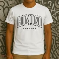 Bimini Bahamas Preppy Retro Throwback Souvenir T-Shirt thumb 3