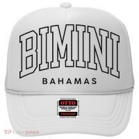 Bimini Bahamas Preppy Retro Throwback Souvenir Hat thumb 0