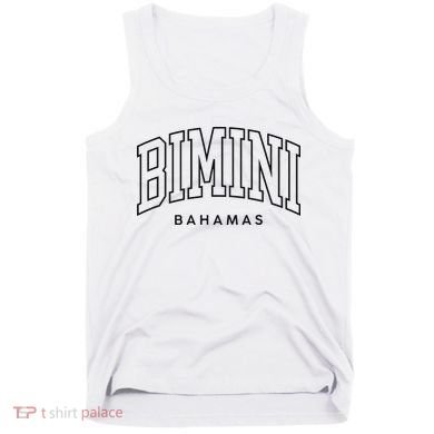 Bimini Bahamas Preppy Retro Throwback Souvenir Tank Top