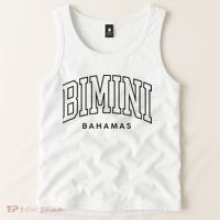 Bimini Bahamas Preppy Retro Throwback Souvenir Tank Top thumb 2