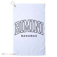 Bimini Bahamas Preppy Retro Throwback Souvenir Golf Towel thumb 0