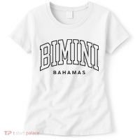 Bimini Bahamas Preppy Retro Throwback Souvenir Women's T-Shirt thumb 0
