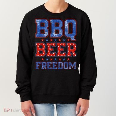 BBQ Beer Freedom Women's Sweatshirt