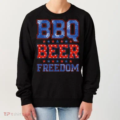 BBQ Beer Freedom Women's Sweatshirt