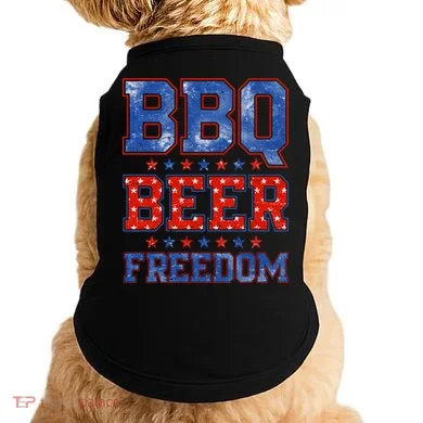 BBQ Beer Freedom Doggie Tank
