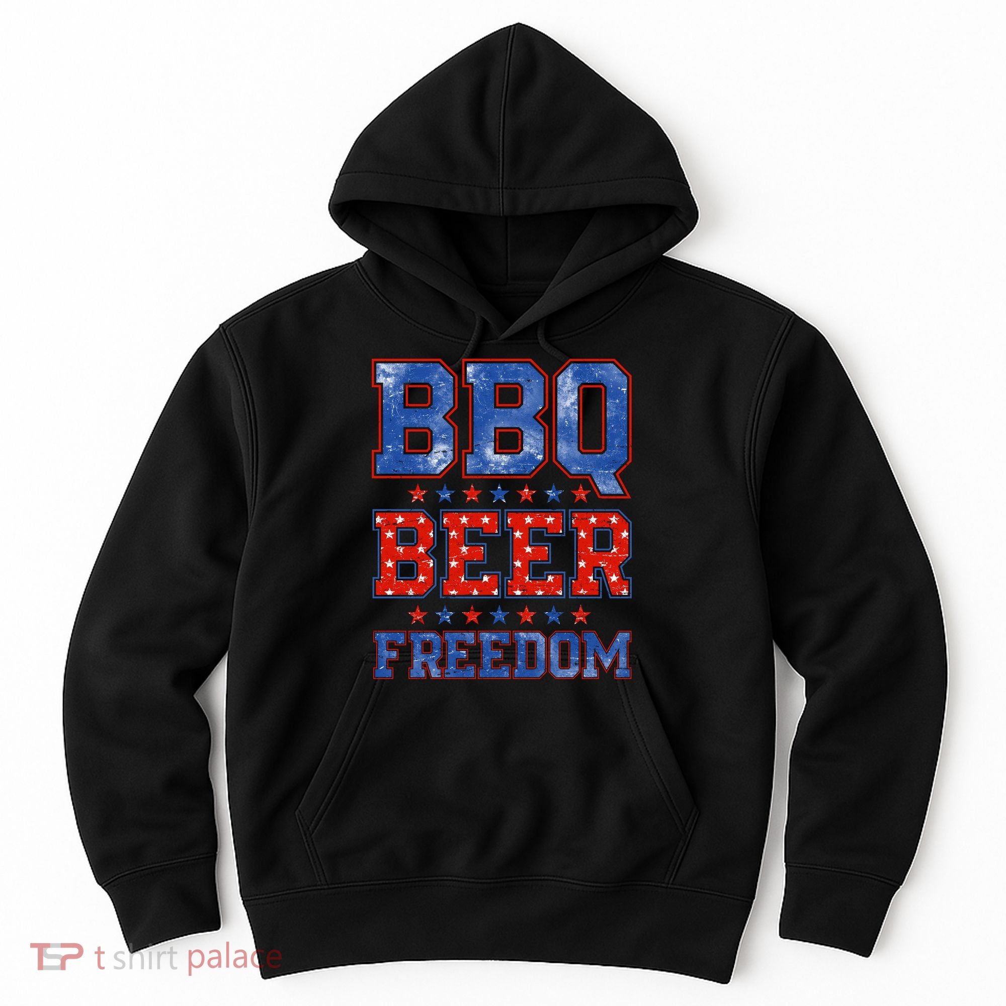 BBQ Beer Freedom Hoodie