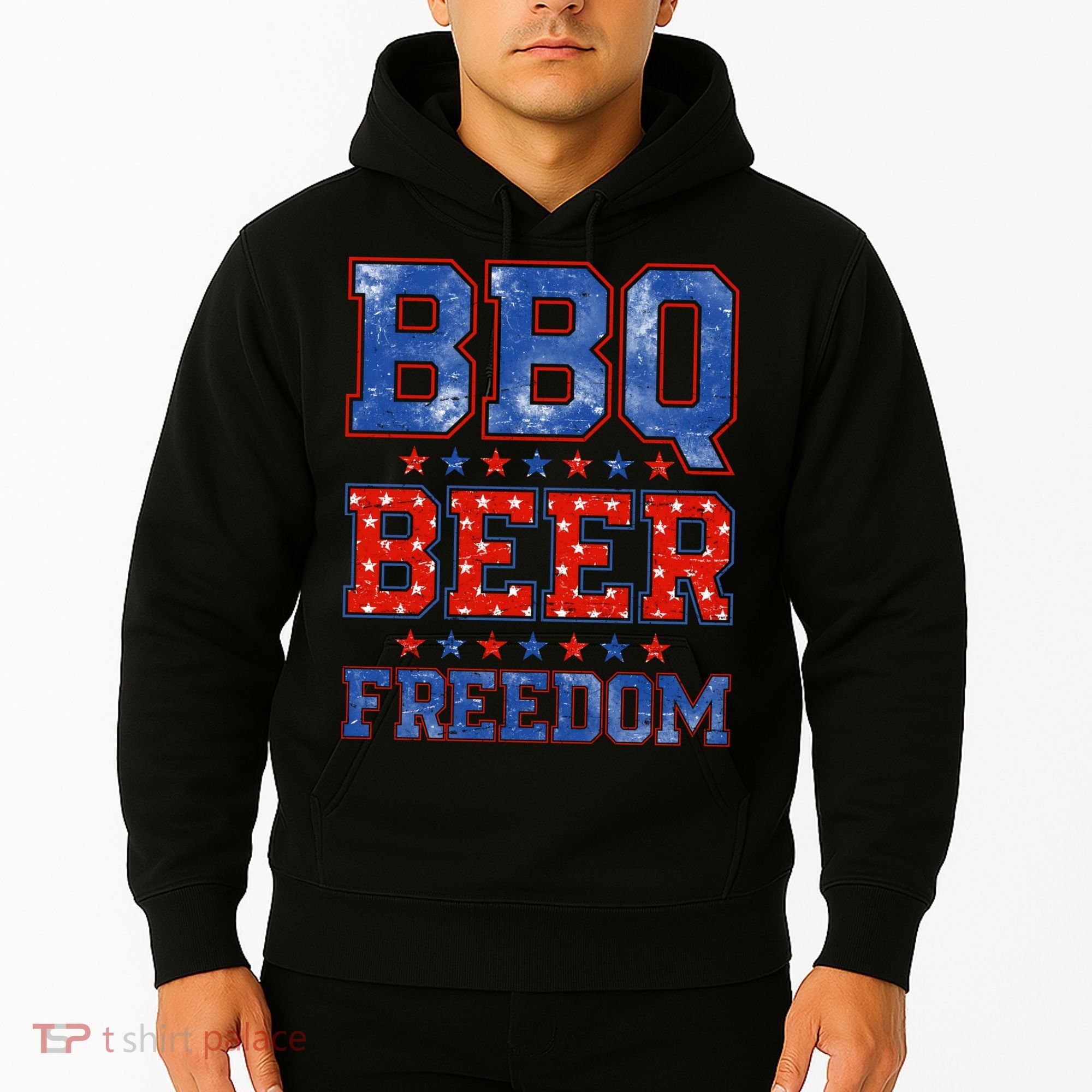 BBQ Beer Freedom Hoodie