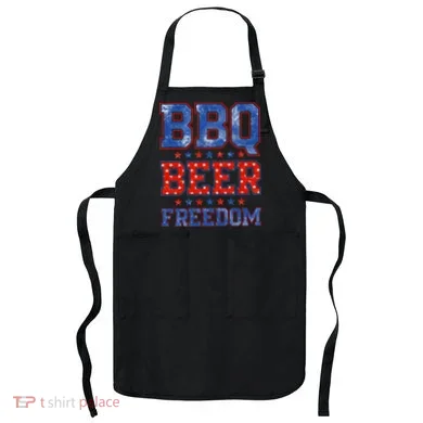 BBQ Beer Freedom Apron