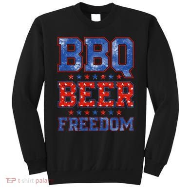BBQ Beer Freedom Sweatshirt