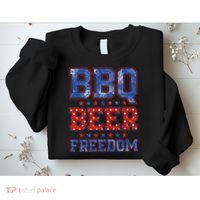 BBQ Beer Freedom Sweatshirt thumb 2