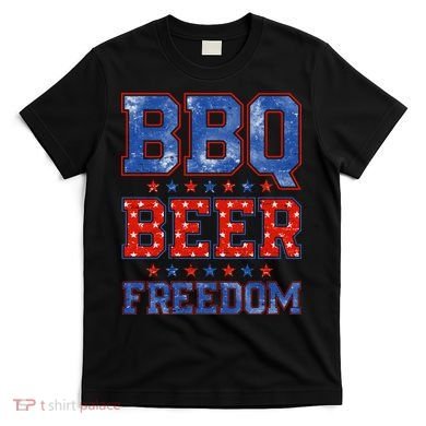 BBQ Beer Freedom T-Shirt