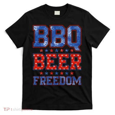 BBQ Beer Freedom T-Shirt