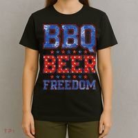 BBQ Beer Freedom T-Shirt thumb 4