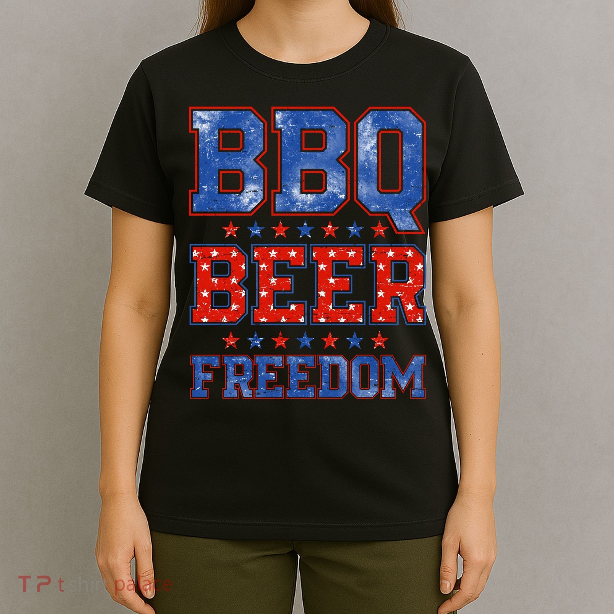 BBQ Beer Freedom T-Shirt