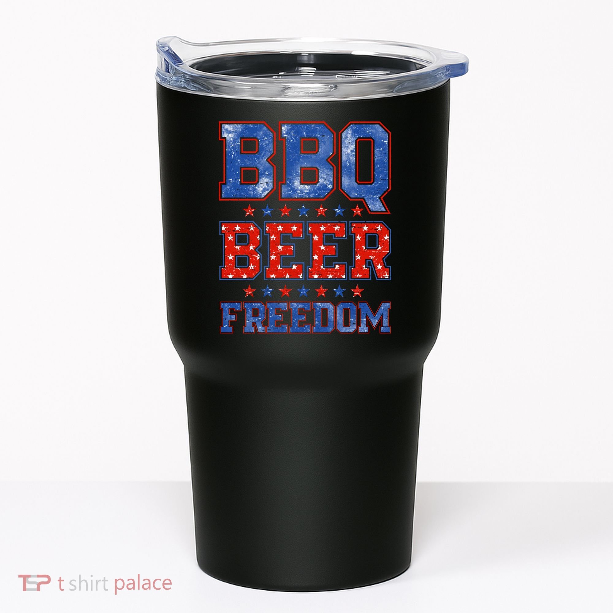 BBQ Beer Freedom Tumbler