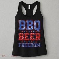 BBQ Beer Freedom Women's Tank Top thumb 3