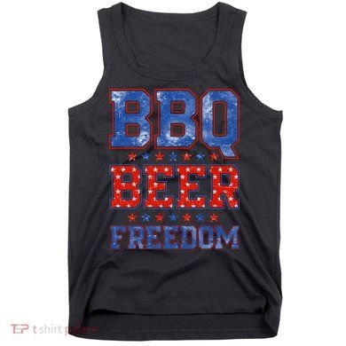 BBQ Beer Freedom Tank Top