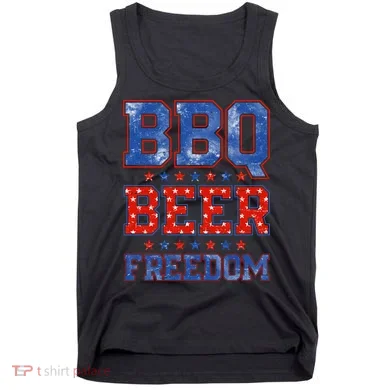 BBQ Beer Freedom Tank Top