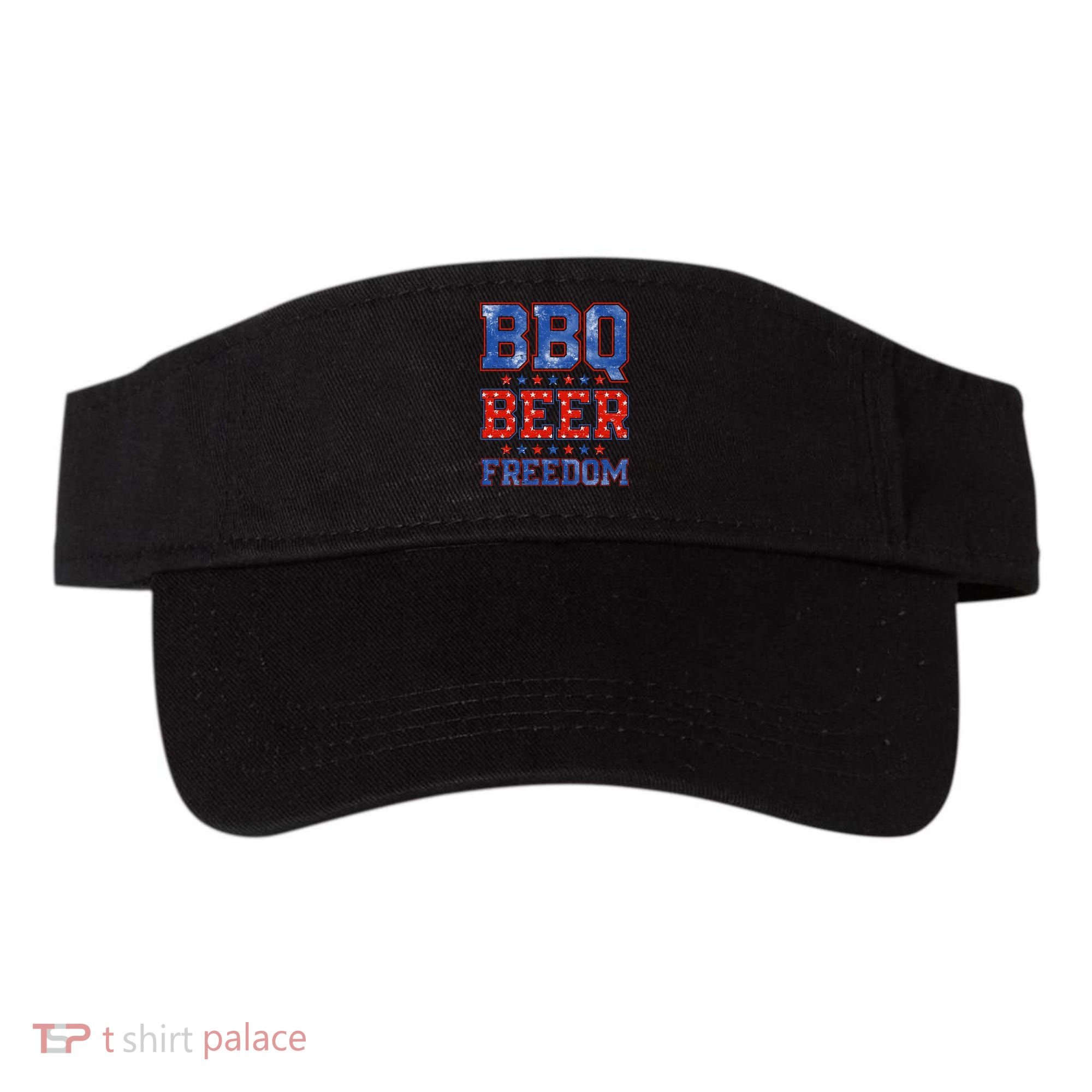 BBQ Beer Freedom Visor