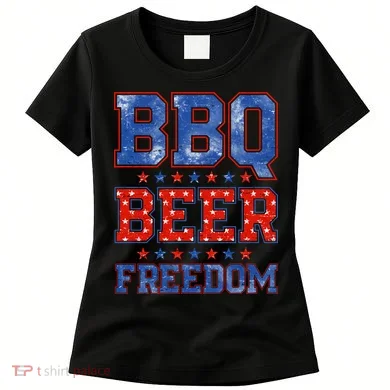 BBQ Beer Freedom Women's T-Shirt