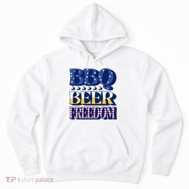 BBQ Beer Freedom Patriotic Hoodie