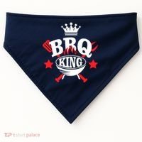 BBQ King USA-Made Doggie Bandana thumb 0