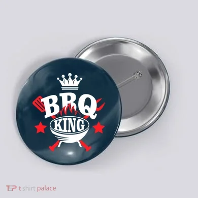 BBQ King Button
