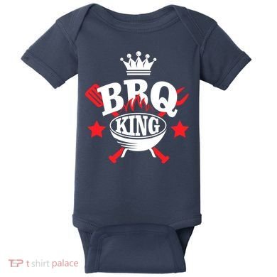 BBQ King Baby Bodysuit