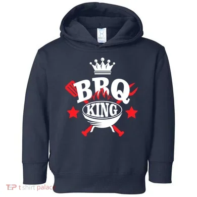 BBQ King Toddler Hoodie