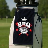 BBQ King Golf Towel thumb 2