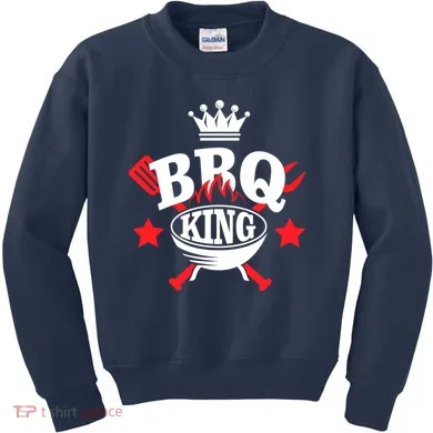 BBQ King Kids Sweatshirt