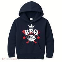 BBQ King Kids Hoodie thumb 0
