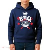 BBQ King Kids Hoodie thumb 4