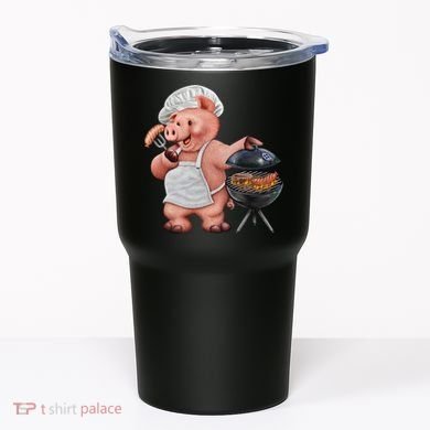 BBQ Pig Grilling Tumbler