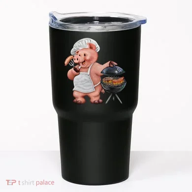 BBQ Pig Grilling Tumbler