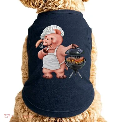 BBQ Pig Grilling Doggie Tank