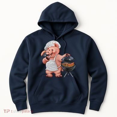 BBQ Pig Grilling Hoodie
