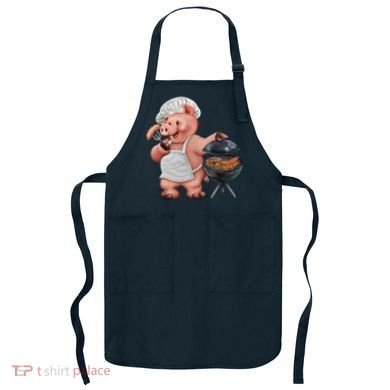 BBQ Pig Grilling Apron