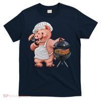 BBQ Pig Grilling T-Shirt thumb 0