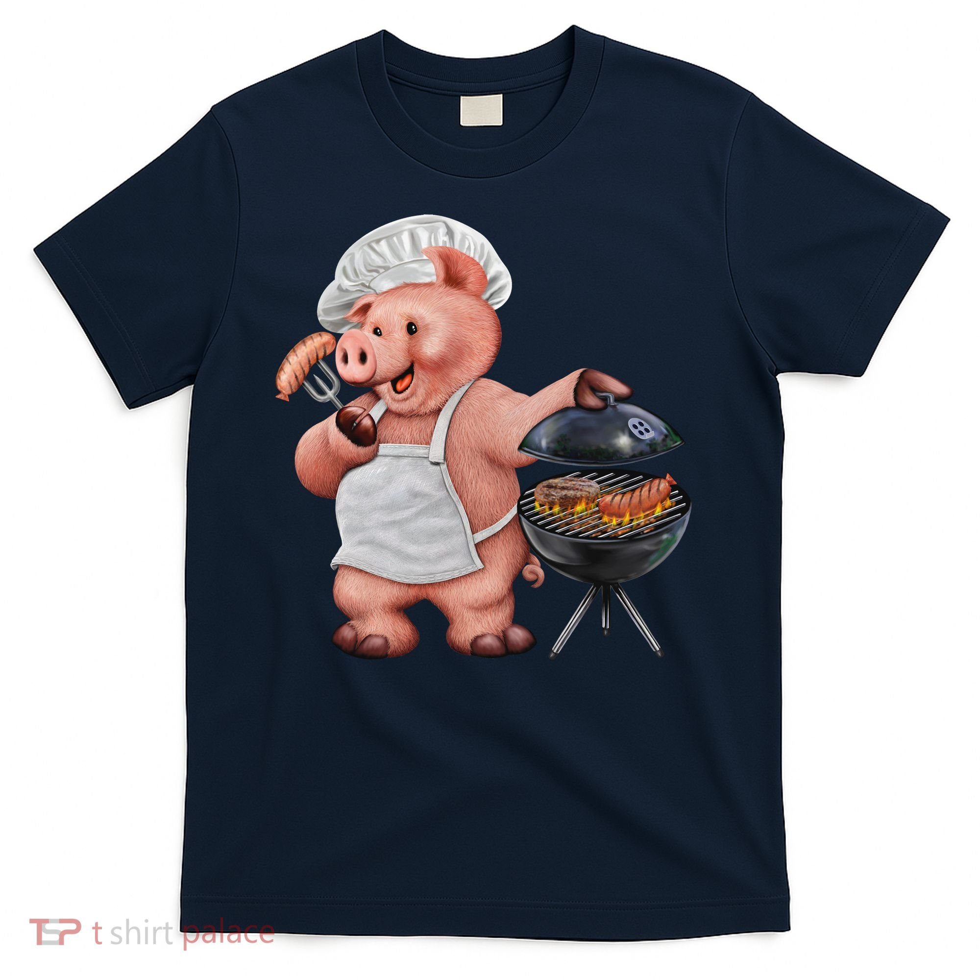 BBQ Pig Grilling T-Shirt