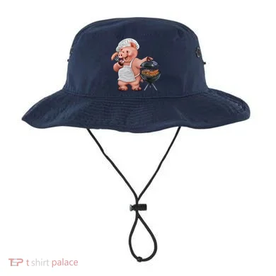 BBQ Pig Grilling Bucket Hat