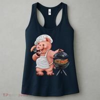 BBQ Pig Grilling Women's Tank Top thumb 3