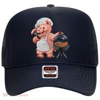 BBQ Pig Grilling Hat thumb 0