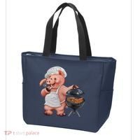 BBQ Pig Grilling Tote Bag thumb 3