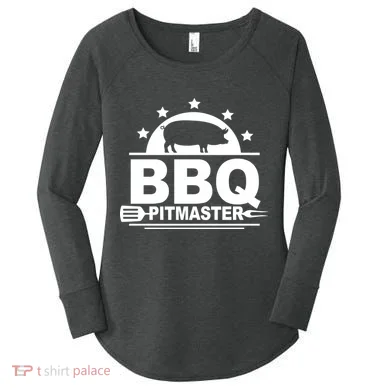 BBQ PitMaster Women's Perfect Tri Tunic Long Sleeve Shirt
