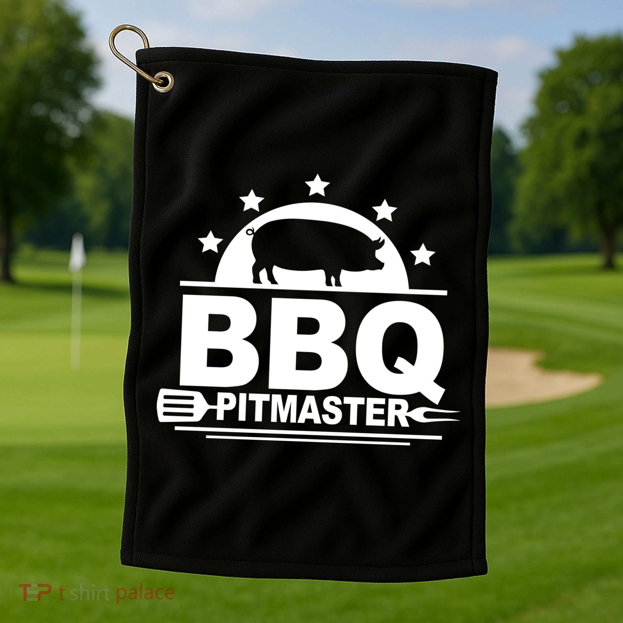 BBQ PitMaster Golf Towel