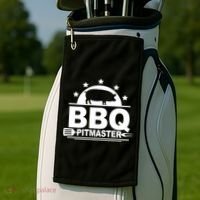 BBQ PitMaster Golf Towel thumb 2
