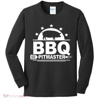 BBQ PitMaster Kids Long Sleeve Shirt