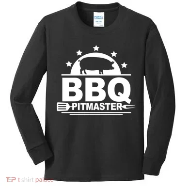BBQ PitMaster Kids Long Sleeve Shirt